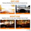 Tac Extension, 2 in 1 for Day and Night Anti-Glare, Anti Dazzle and Anti UV HD Automobile Windshield Visor by Mobi Lock