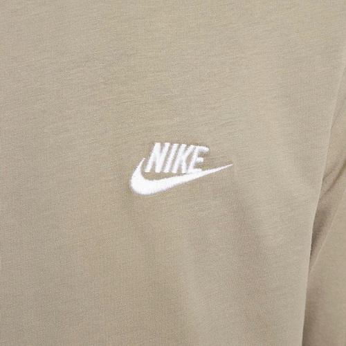 Nike Soft and Comfortable Casual Short-Sleeve T-Shirt for Men in Khaki