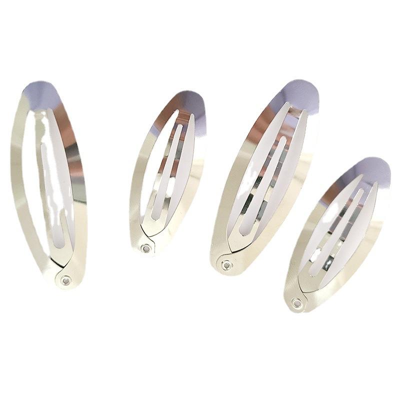 Oval BB Hair Clip Edge Clip Material Handcrafted Bow Hair Accessory Material