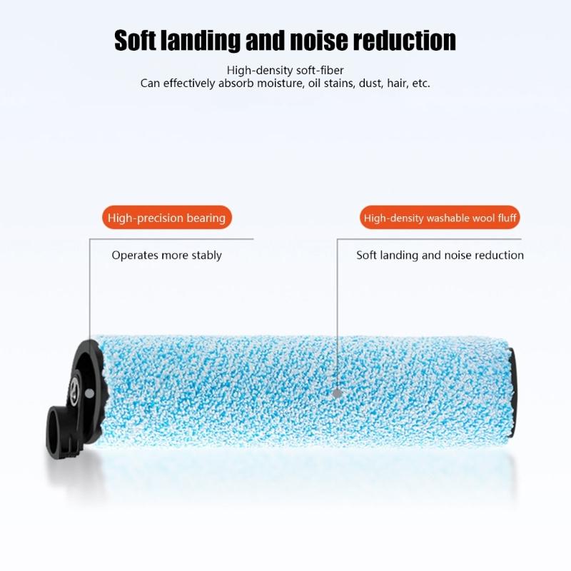 High Performances Washable Roller Brushes and Filters Set for WD161, WD261, AW261 Vacuum Cleaners Accessories Enduring