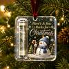 Stocking Stuffer Money Holder Personalized Christmas Cash Ornament, Custom Acrylic Clip for Holiday Versatile Tree Decorations, Unique Hanging