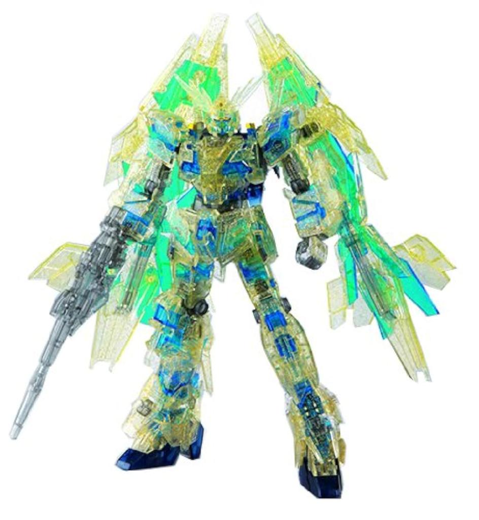 HGUC Unicorn Gundam 03 Phenex GFT Color Clear Version Plastic Model Kit Front Tokyo 1/144 [Destroy Mode] Ver. (Gundam Exclusive)