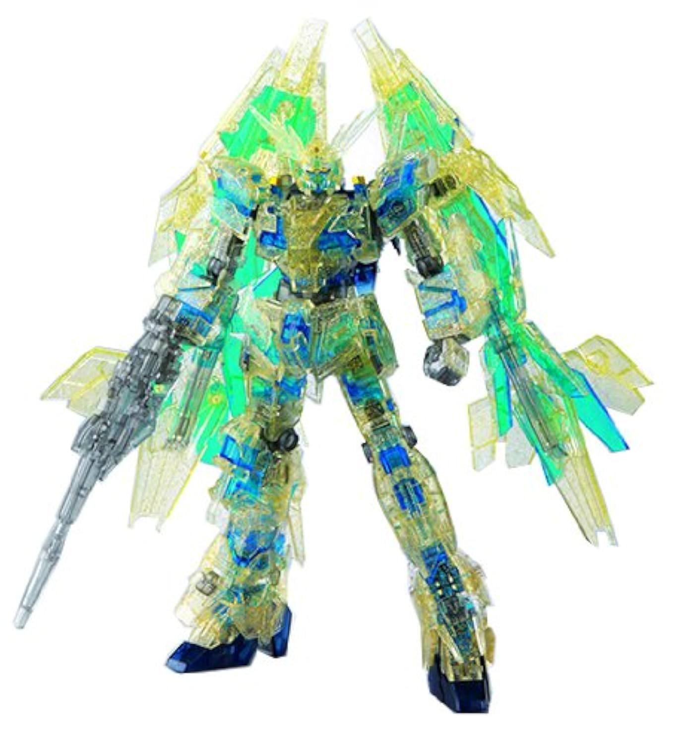

HGUC Unicorn Gundam 03 Phenex GFT Color Clear Version Plastic Model Kit Front Tokyo 1/144 [Destroy Mode] Ver. (Gundam Exclusive)