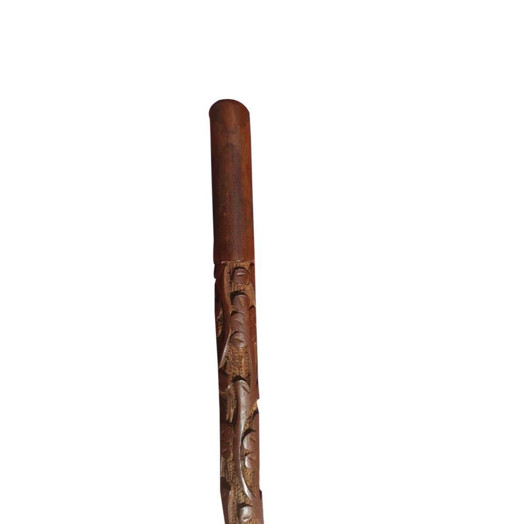 Hut 24-inch Walking Stick, Brown
