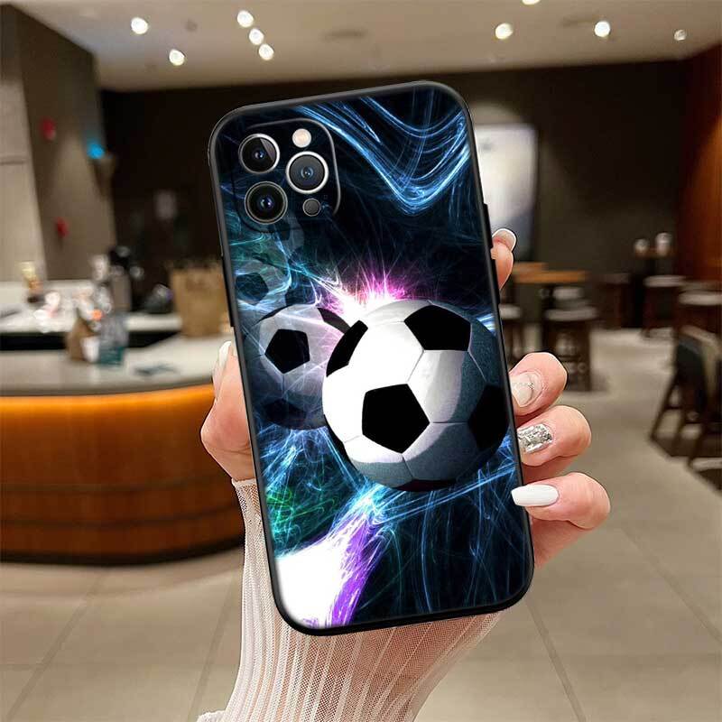 Football Soccer Phone Case for Redmi Note 12 12S 12C 13 13C 13R 14 14S 14R 14C 11A 13X A3 A3X A4 A5 Pro Max Plus