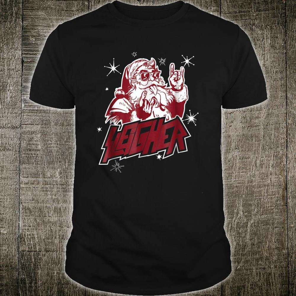 Sleigher Santa Christmas Shirt Gift Family Black Unisex T-shirt All size Unisex T-Shirt S