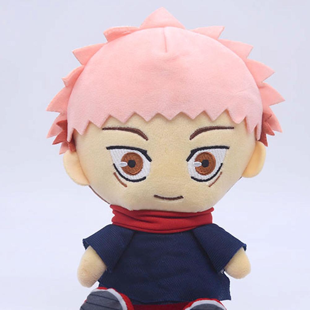 20cm Anime JJK Figures Gojo and Geto Suguru Plush Doll Itadori Yuji Inumaki Toge Plushies Cute Pillow Toy Home Sofa Decor Gift