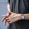 Lee Wrist Watch Quartz Movement Steel Strap 37MM White Dial Men's Watches C331-M464