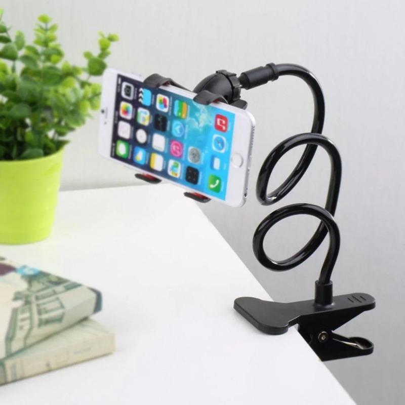 Universal Cell Phone Holder Flexible Long Arm Lazy Phone Stands Clamp Bed Tablet Car Mount Bracket For iPhone XS Samsung Support
