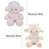 Weiche Lamm-Plüschtiere Flauschige Beruhigungs-Puppe Niedliche Schlaf-Kissen-Puppe Kindergeschenk