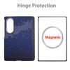 Per Samsung Galaxy Z Fold 8 Custodia in Fibra di Carbonio Aramidica Cover in Kevlar Ultra-Sottile Leggera Armatura Custodia Protettiva Resistente Robusta