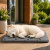 [20] Orthopedic Dog Bed Memory Foam Mattress 120x90cm LROKI120R
