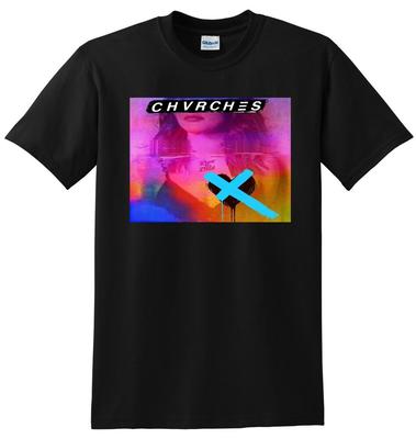 CHVRCHES T-SHIRT love is dead Vinyl CD Cover S-5XL Unisex T-Shirt