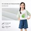 Xiaoyinman Girls' Antibacterial Cotton T-Shirt
