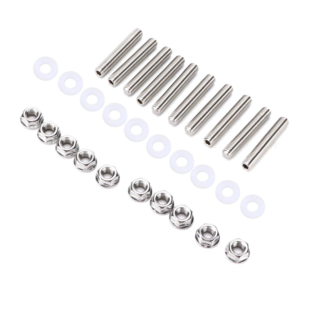 Intake Manifold Studs Bolt Kit Replacement for Acura B D H F B18 GSR SI Engine Series All Models