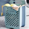 Wall Mounted Organizer Basket Portable Laundry Basket for Bathroom Dirty Organizer Basket Space Savi