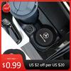 2025 Heiß 2 Stück Auto-Getränkeuntersetzer PVC-Logo Wasserbecher-Pad Anti-Rutsch-Matte für Mercedes Benz AMG GLE GLS CLS GLC CLA GLA GLK ML C197 R231 W1