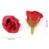 10/20/50Pcs 2cm Mini Rose Artificial Flowers Heads For Home Decor Wedding Decoration Fake Flowers DIY Wreath Scrapbook Gifts
