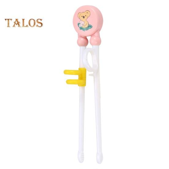 Palillos de entrenamiento, dibujos animados ergonómicos, fácil de limpiar, herramienta de aprendizaje efectiva y divertida, palillos de práctica para bebés