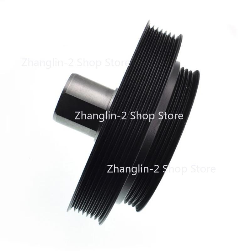 Engine Crankshaft Pulley Cast Iron 12303-EB70B Fit for Nissan NavaraD40 2.5L 2005-2009 2010-2014