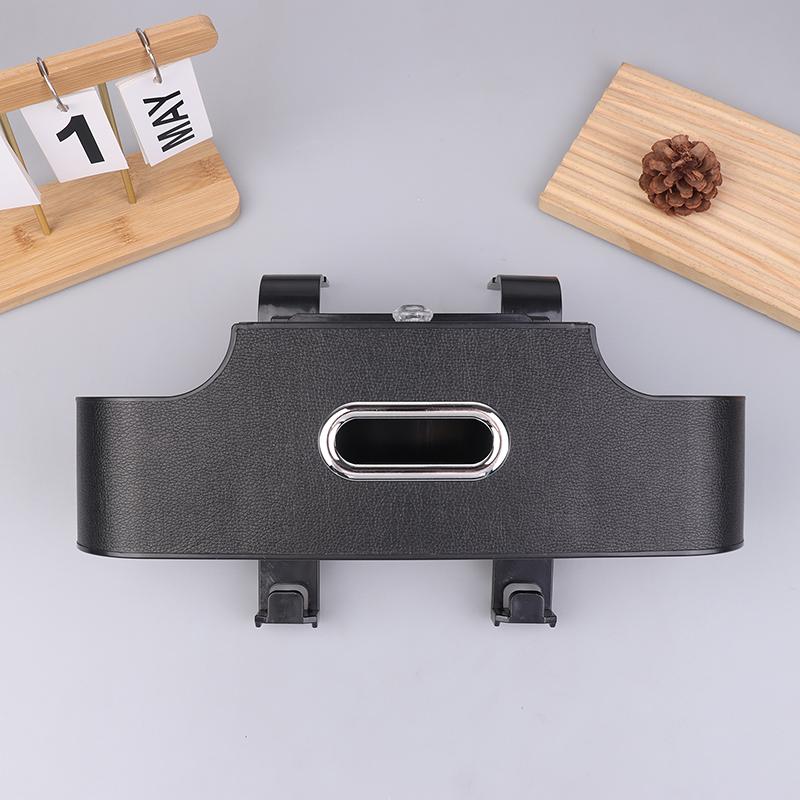 Car Backseat Hanging Seat Hook Storage Cup Holder Phone Holder Universal Car Interior Seat Back Organizer 4-In-1 Storage Box