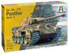 PLATZ Italeri WWII German 171 Panther Belt Decals Included Plastic Model Kit IT0270 1/35 Sd.Kfz Ausf.A. Track/6 (Tank)