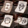 Cartoon Plush Design Toy Chair Cushion With Backrest For Hom Office Gift Doll