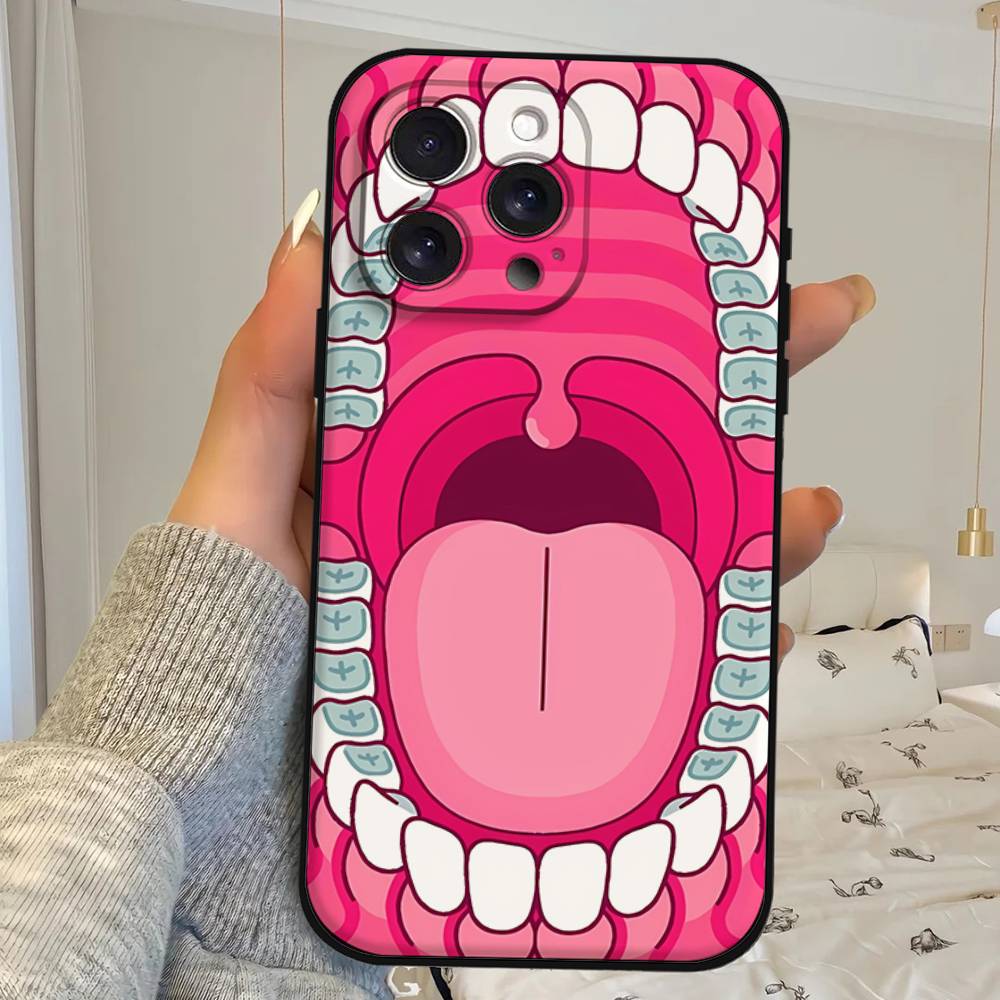 The Dentist Tooth Phone Case For IPhone 17 16 15 14 13 12 11 PRO MAX PLUS Mini TPU Soft To Skin-friendly Case