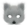 Halloween Cosplays Foxes Mask+Tail +Gloves Set Costume Accessorie Wolf Therian Theme Party Dress Up Props Costumes Accessories