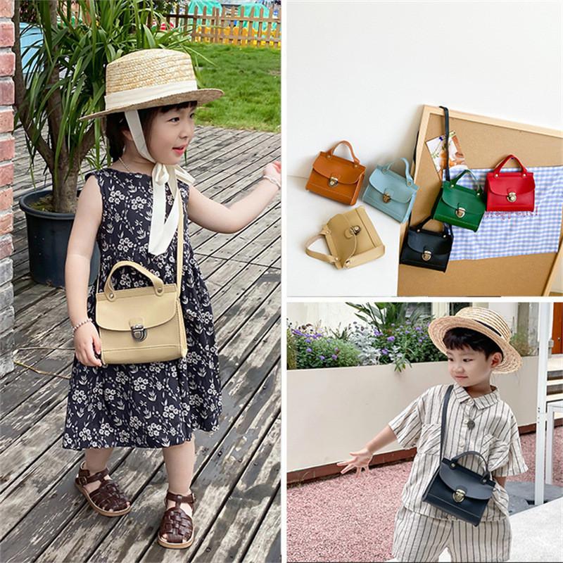 Mini Pu Shoulder Bag For Kids Stylish Korean Inspired Design For Daily Outings