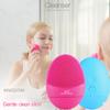 Rechargeble Sonic Electric Face Cleanser Pore Clean Waterproof Silicone Cleansing Facial Brush Massager Skin Vibration Massage