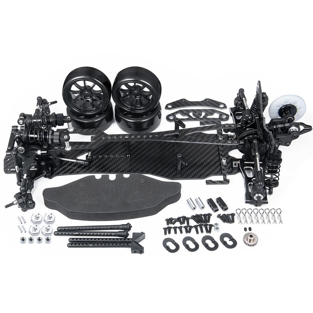 Aluminum Alloy Strong Car Frame For 1/10 Chassis Frame D5 RC Car Part RC Car Accessories Replacement Parts