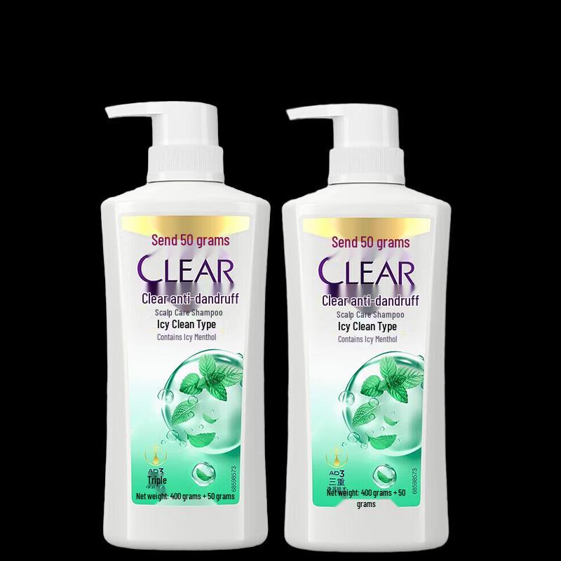 

Clear Ice Cool Anti-Dandruff Shampoo Twin Pack