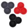 Silicone High-Temp Triple Egg & Donut Frying Pan Mold - Easy Clean