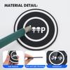 2pcs Silicone Car Cup Holder Coaster Non-Slip Anti Dust Cup Mat For Jeep Grand Cherokee Compass Patriot Renegade Wrangler AJQ1