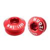 1 Pair MUQZI Bicycle Pedal Covers High Strength Dustproof Aluminum Alloy Bike Axle
