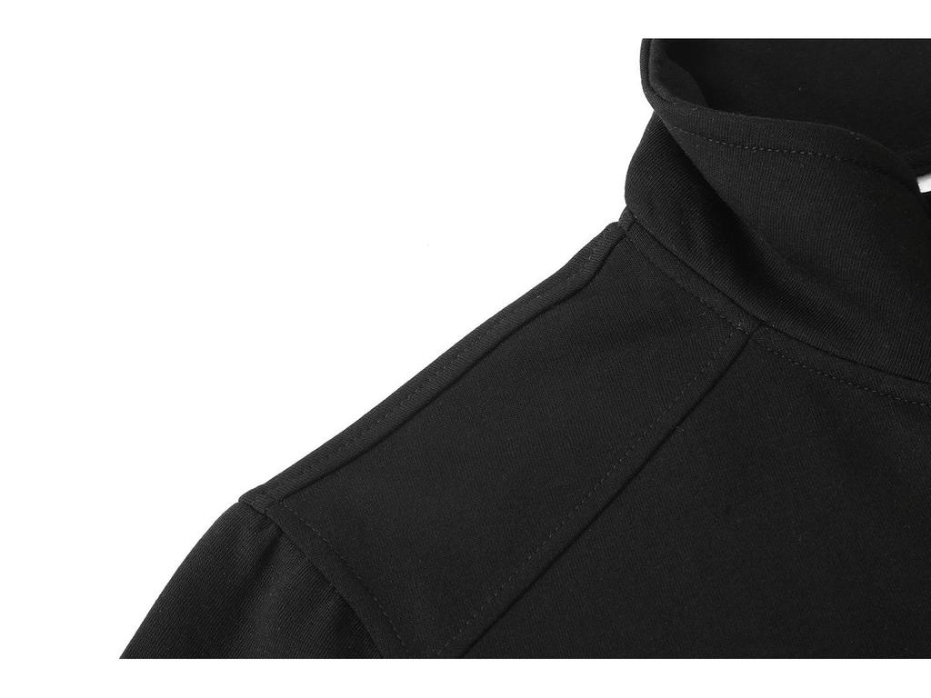 Herren Trendiger Herbst/Winter Revers-Cardigan - Milchseide, Stehkragen, Lässiger Stil