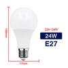 Energy-efficient E27 Globe LED Bulb - Super Bright Plastic-Clad Aluminum for Indoor Use