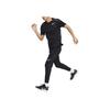 Nike Dri-Fit Multi-Logo Printed Loose Fit Cuffed Sports Pants Men bottoms Black FN3362-010