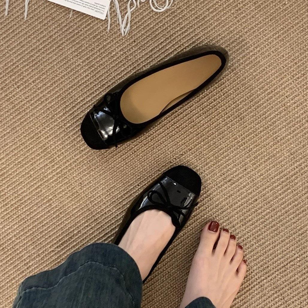 

Inner height increase round head light mouth silver single shoes female new fairy one pedal casual commuting Doudou shoes 40 червоний