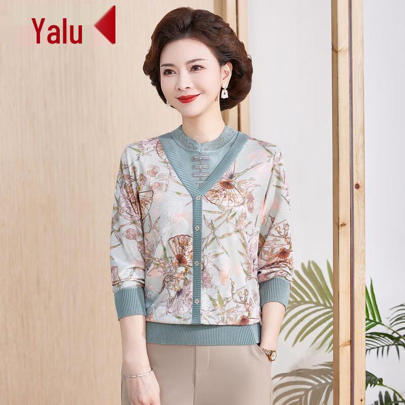 

Yalu Women s Elegant Knit Blouse 3XL