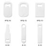 5Pcs Heat Transfer Bottle Openers Customizable Beverage Opener Sublimation Blank Can Opener Multifunctional Kitchen Tool