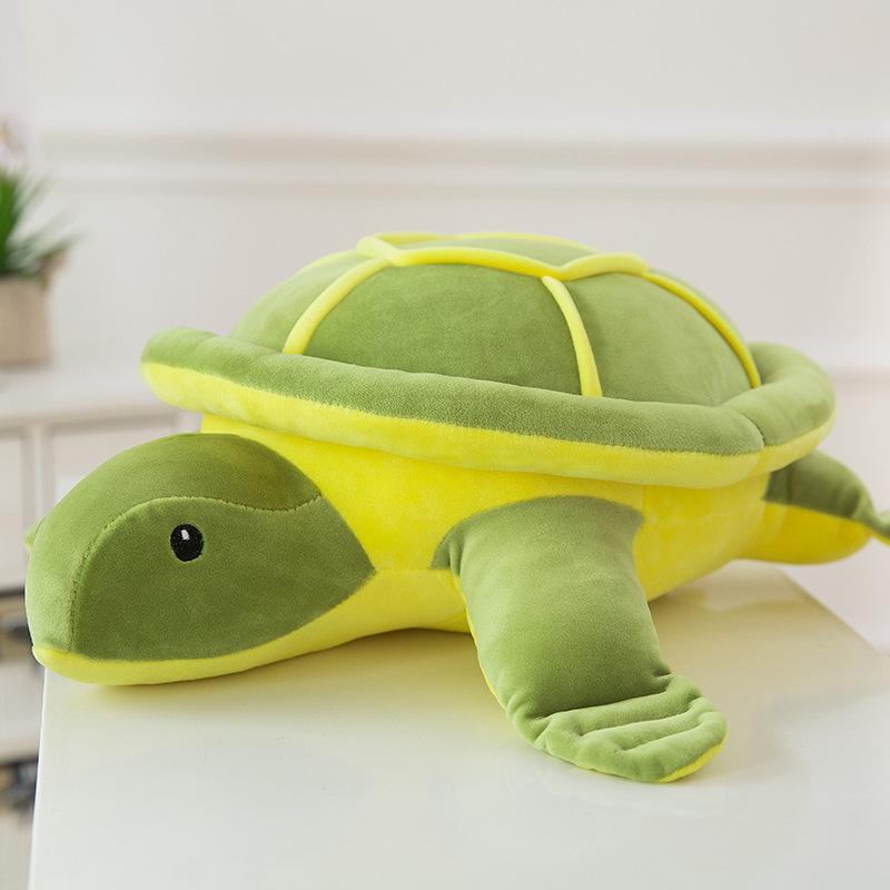 Dalmao Schildkröte Kuscheltier 50cm - Jumbo Plüschtier Meeresschildkröte