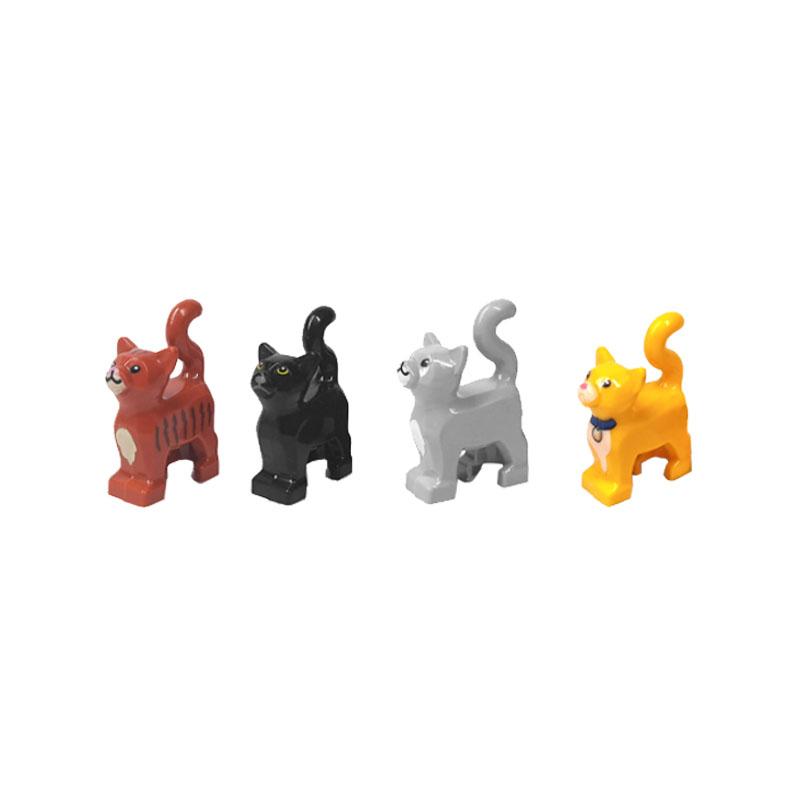 Città Animale Zoo Fattoria MOC Mattoncini Porco Pollo Pecora Coccodrilli Panda Delfino Elefante Gorilla Frutta Aquila Mattoncini Giocattoli A012
