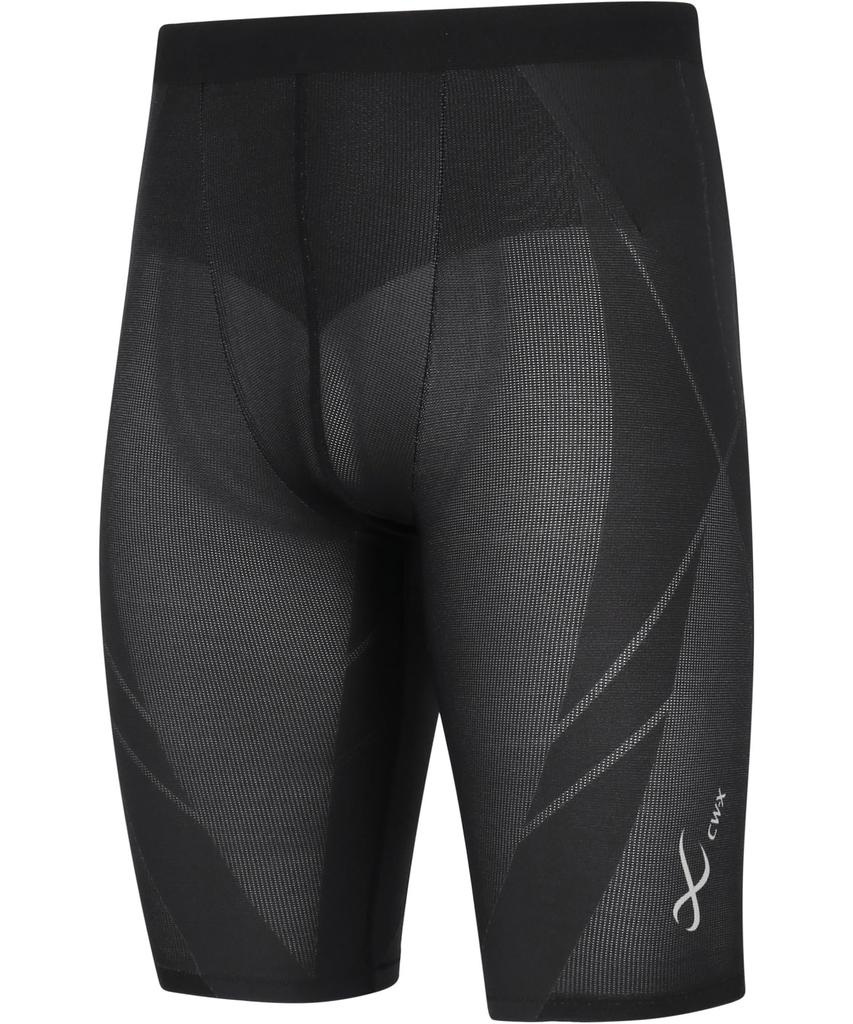 Halber Sport-Unterkörperstütz und Voll-Mesh Perfekt für Marathons und Ball HZO775 BL M CW-X (C-W-X/Wacoal) Herren-Strumpfhosen, über dem Knie, (Hip,