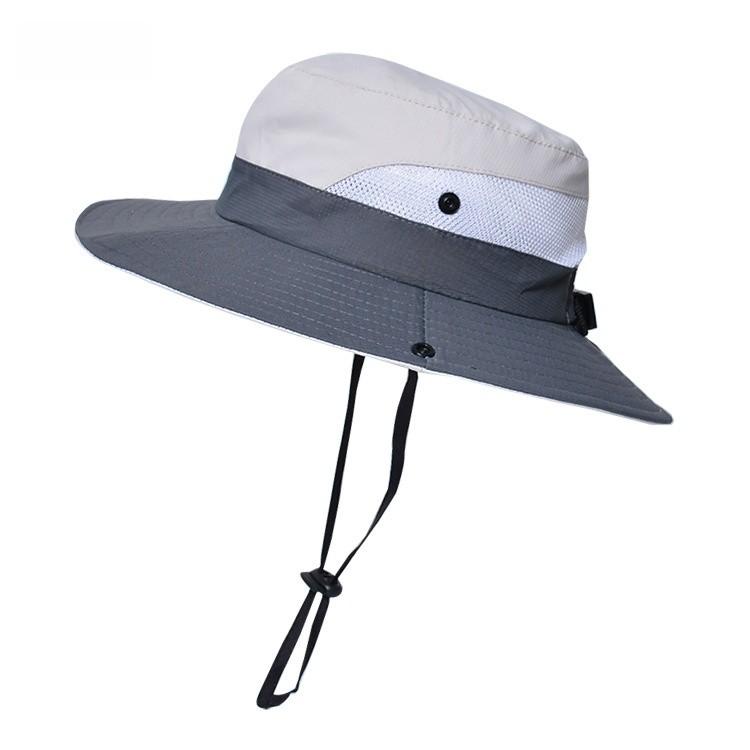 Summer Outing Hat For Women With Large Brim Sun Protection And Breathable Polyester Fabric