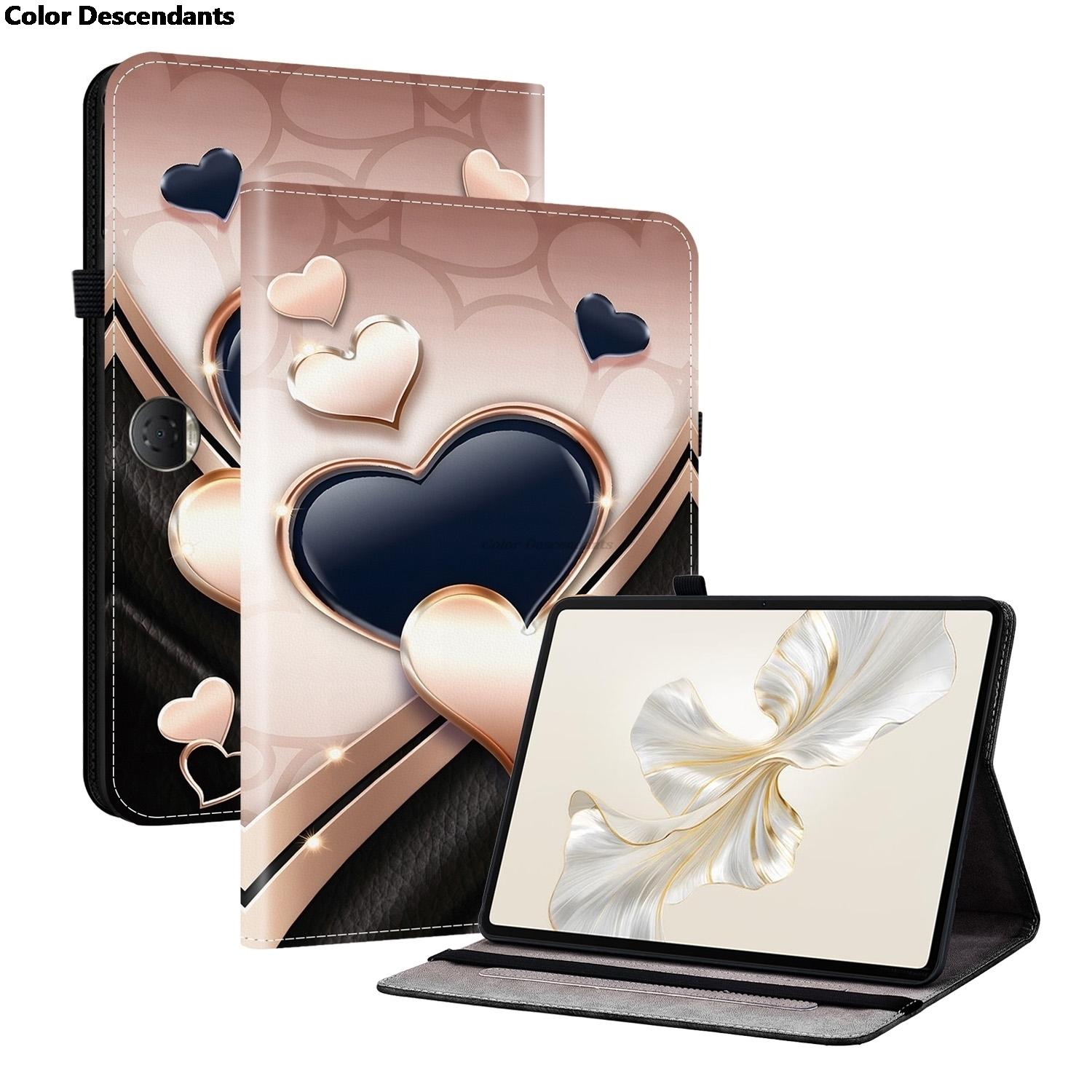 

Painted Flip Leather Tablet Case For Huawei Honor Pad 9 12.1 inch compatible Shockproof Protect Cover For Honor Pad 9 12.1 Honor Pad9 12.1 inch