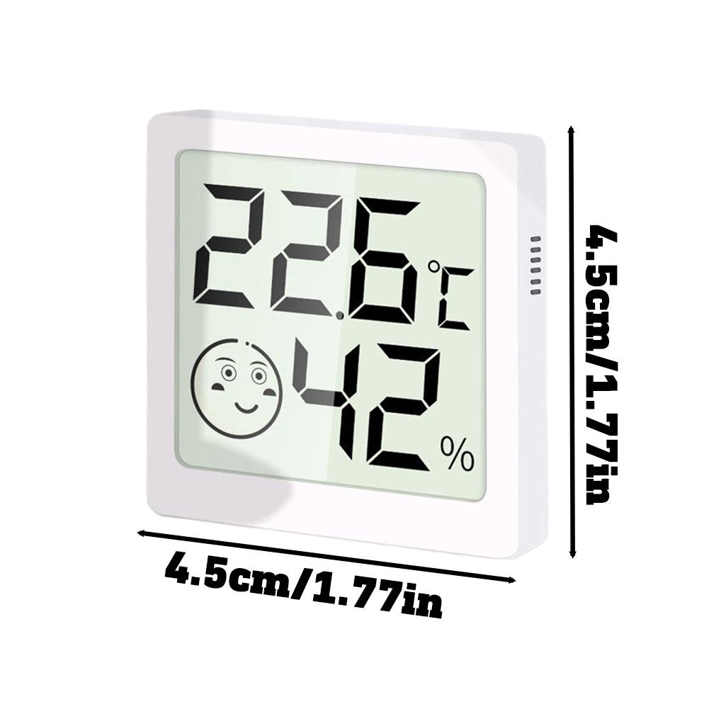 Mini LCD Pattern Digital Thermometer Hygrometer Indoor Electronic Temperature Hygrometer Sensor Meter Household Thermometer