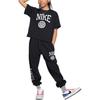 Nike Sportswear T-Shirt Comfortable Soft Casual Versatile Short Sleeve Kids Tops Black HM6303-010