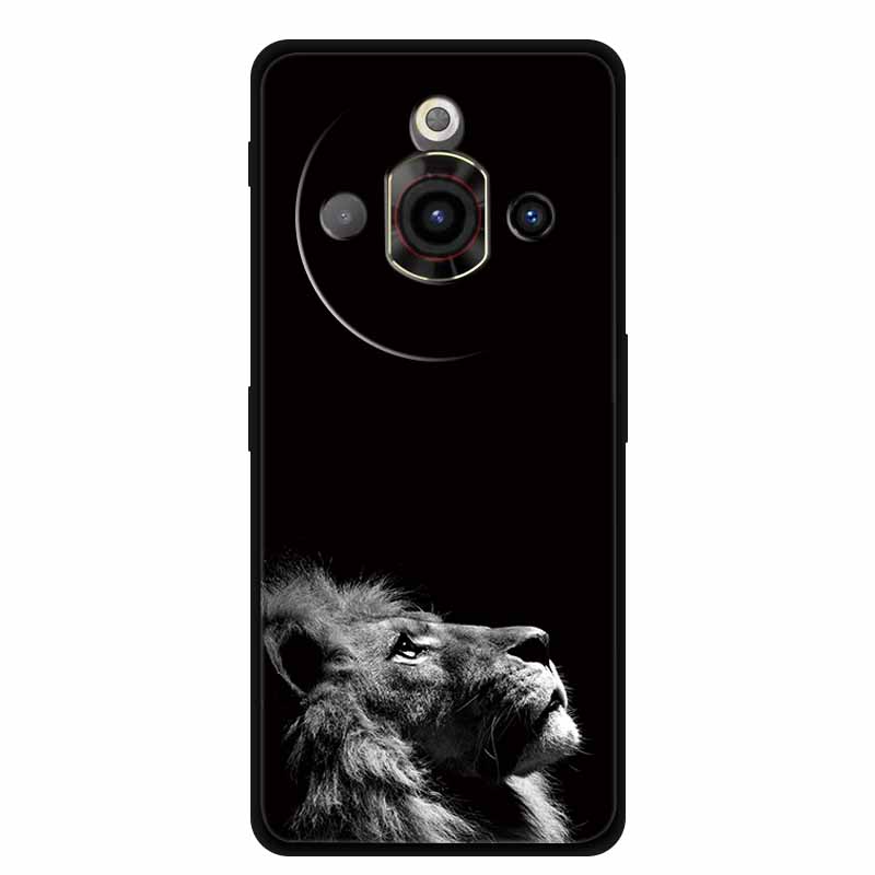 Funda For ZTE Nubia Focus Pro 5G Soft Bumper For Nubia Focus Pro Black Silicone Phone Cases Nubia Focus Pro 5G Protective Coque